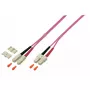 Skaidulinis optinis kabelis EFB Elektronik O0318.0,5 0,5 m OM4 SC/SC