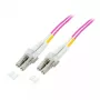 Skaidulinis optinis kabelis EFB Elektronik O0319.15 15 m LC Violet