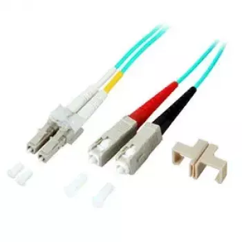 InfiniBand / šviesolaidinis kabelis EFB Elektronik O0314.10 10 m LC SC mėlynas