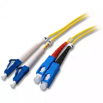 Skiemeninis šviesolaidinis kabelis EFB Elektronik O0360.20 20 m LC SC geltonas