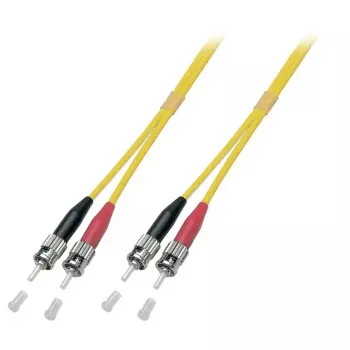Skiemeninis optinis kabelis EFB Elektronik O2003.1 1 m ST geltonas