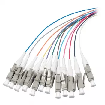 Skaidulinis optinis kabelis EFB Elektronik O3484.2 2 m LC įvairiaspalvis