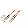 Skaidulinis optinis kabelis EFB Elektronik O6413.5 5 m SC oranžinis