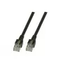 Tinklo kabelis EFB Elektronik K5456.1,5 RJ-45 Cat5e 1,5 m juodas