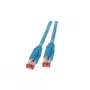 Tinklo kabelis EFB Elektronik K8054.25 RJ-45 Cat6a 25 m Mėlynas