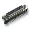 Jungtis D-sub 15 kontaktų moteriška, EFB Elektronik 34702.1, juoda, 39,1×12,6×21 mm