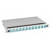 EFB Elektronik B71203.12OM3 šviesolaidžių sujungimo dėžutė, SC 50/125 µm OM3, 12 pigtailų/6 jungčių, ištraukiama