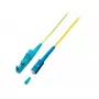 EFB Elektronik O0839.5 Simplex šviesolaidinis komutacinis kabelis, E-2000 į SC, OS2 9/125 µm, 5 m, geltonas