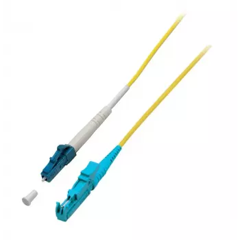 Skiemeninis šviesolaidinis kabelis EFB Elektronik O0863.5 — OS2 9 µm, E-2000 (LSH) į LC, 5 m, geltonas