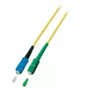 Skiemeninis šviesolaidinis kabelis EFB Elektronik O0928.3, OS2, SC–SC, 3 m, 9 µm, geltonas, pilnas dupleksas