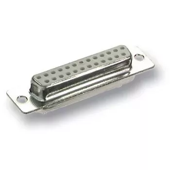 Jungtis D-Sub EFB Elektronik 28614.1, sidabrinė, alavuoti kontaktai