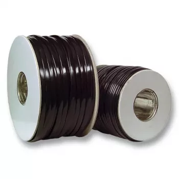 Juostinis kabelis EFB Elektronik 91104.100, juodas PVC apvalkalas, 100 m