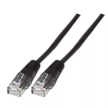 Tinklo kabelis EFB Elektronik K2422.0,5 juodas 0,5 m