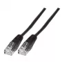 Tinklo kabelis EFB Elektronik K2422.1 juodas 1 m