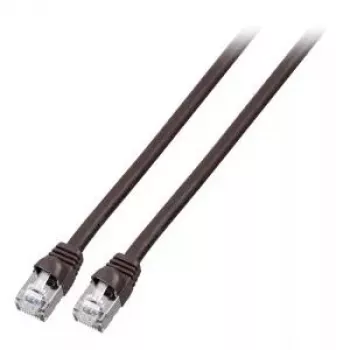 Tinklo kabelis EFB Elektronik S/FTP Cat.6 RJ45 juodas 1m