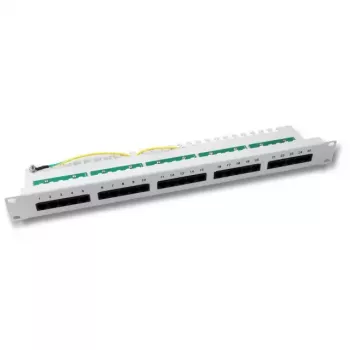 Pataisų skydelis EFB Elektronik 37588.1, 1U, 25 prievadų, Cat3, RJ45, baltas