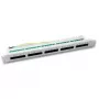 Pataisų skydelis EFB Elektronik 37588.1, 1U, 25 prievadų, Cat3, RJ45, baltas