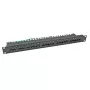Patch panel EFB Elektronik 37595SW.2, 1U, 25 prievadų, RJ-45, Cat3, U/UTP, juoda