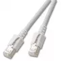 Tinklo kabelis EFB Elektronik 0,5m Cat6a RJ-45 S/FTP Pilka