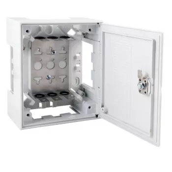 EFB Elektronik 46025.4 pilka elektros dėžė, plotis 140 mm, gylis 76 mm, aukštis 170 mm