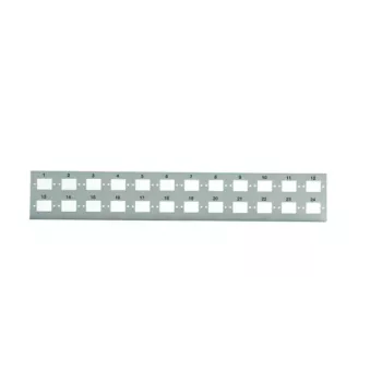 Montavimo rinkinys Telegärtner H02025A0114 sidabrinis metalinis