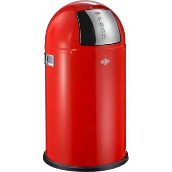 Šiukšliadėžė Wesco Pushboy 50 l, raudona, modelis 112797