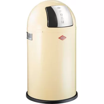 Šiukšliadėžė Wesco Pushboy 50 l Mandel 112792 nerūdijantis plienas, stumdomas dangtis be pedalo