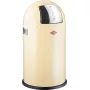 Šiukšliadėžė Wesco Pushboy 50 l Mandel 112792 nerūdijantis plienas, stumdomas dangtis be pedalo