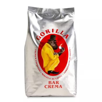 Kavos pupelės Gorilla Espresso Bar Crema 1 kg – Gorilla prekės ženklo espresso mišinys