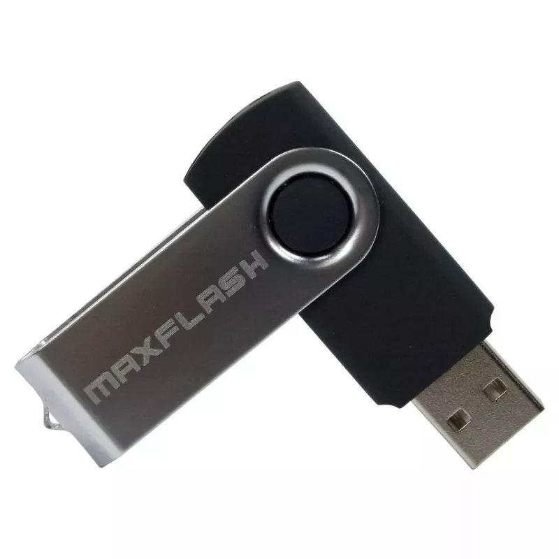 USB atmintukas MaxFlash 4GB USB Type-A juodas PD4GM-R
