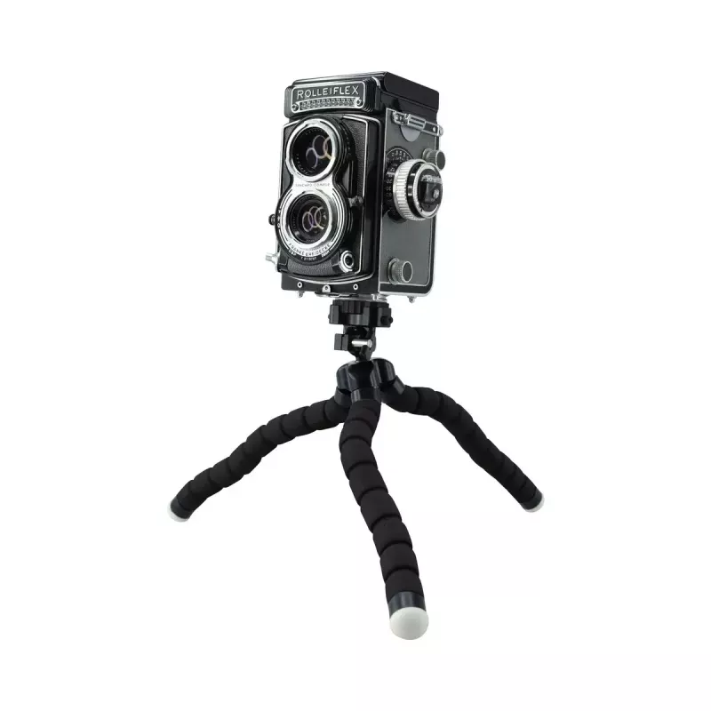 Tripodas Rollei Monkey Pod skaitmeniniams ir juostiniams fotoaparatams 1 koja Juoda