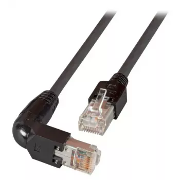 Tinklo laidas EFB Elektronik K0993.5 RJ-45 Cat5e 5 m Juodas