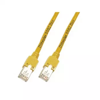 Tinklo kabelis EFB Elektronik RJ45 S/UTP Cat5e RJ-45 RJ-45 1 m Geltonas