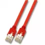 Tinklo kabelis EFB Elektronik RJ45 (X) S/FTP Cat5e Raudonas 5 m