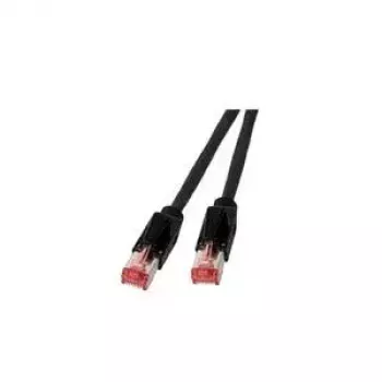 Tinklo kabelis EFB Elektronik Cat.6a Hirose TM21 RJ-45 Cat6a 1m Juodas