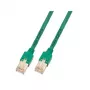 Sujungimo kabelis EFB Elektronik Cat.5e RJ-45 Žalias 1m