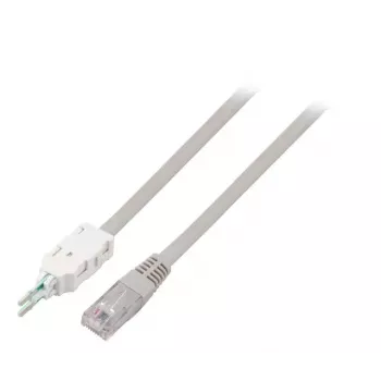 Tinklo kabelis EFB Elektronik 46131.1 pilkas 1 m