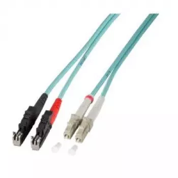 Skaidulinis optinis kabelis EFB Elektronik O0341.2 — OM4, 2 m, LC į E‑2000 (LSH), 50 µm, violetinis