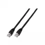 Tinklo kabelis EFB Elektronik 1m Cat6 RJ-45 U/UTP juodas