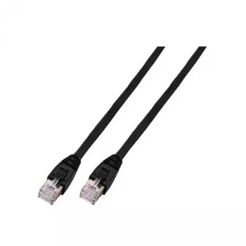 Tinklo kabelis EFB Elektronik 2m Cat6 RJ-45 U/UTP Juodas