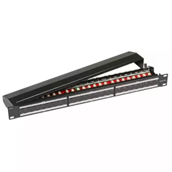 Patch panel EFB Elektronik 37656.1 24 prievadų, Cat6a, ekranuotas, 1U