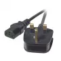 EFB Elektronik EK500.5 maitinimo kabelis, UK BS 1363A į C13, 5 m, juodas