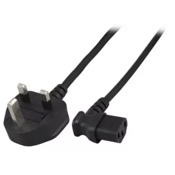 Maitinimo laidas EFB Elektronik EK460.1,8 juodas 3 m BS 1363/A C13 jungtis