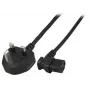 Maitinimo laidas EFB Elektronik EK460.1,8 juodas 3 m BS 1363/A C13 jungtis