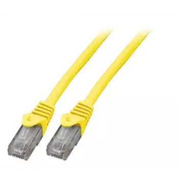 Tinklo kabelis EFB Elektronik K8104GE.0,5 RJ-45 Cat6 0,5 m geltonas