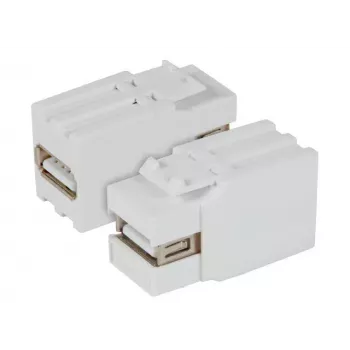 Keystone modulis EFB Elektronik EB498V2 Flat White