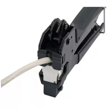 Crimpavimo įrankis EFB Elektronik EHT-040 — rankinis kabelių crimpatorius, juodas