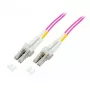 Skaidulinis optinis kabelis EFB Elektronik O0319.25 25 m 2x LC violetinis