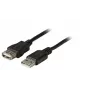 USB kabelis EFB Elektronik K5220SW.1 1 m USB A juodas
