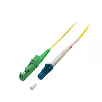 Skiemeninis šviesolaidinis kabelis EFB Elektronik O1420.2, OS2 vienmodis, 2 m, E-2000 (LSH) – LC, I-V(ZN) H, geltonas